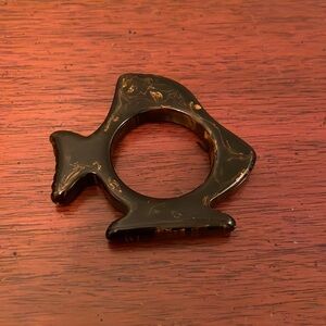 Vintage Bakelite Napkin Ring Replacement - Fish Shape